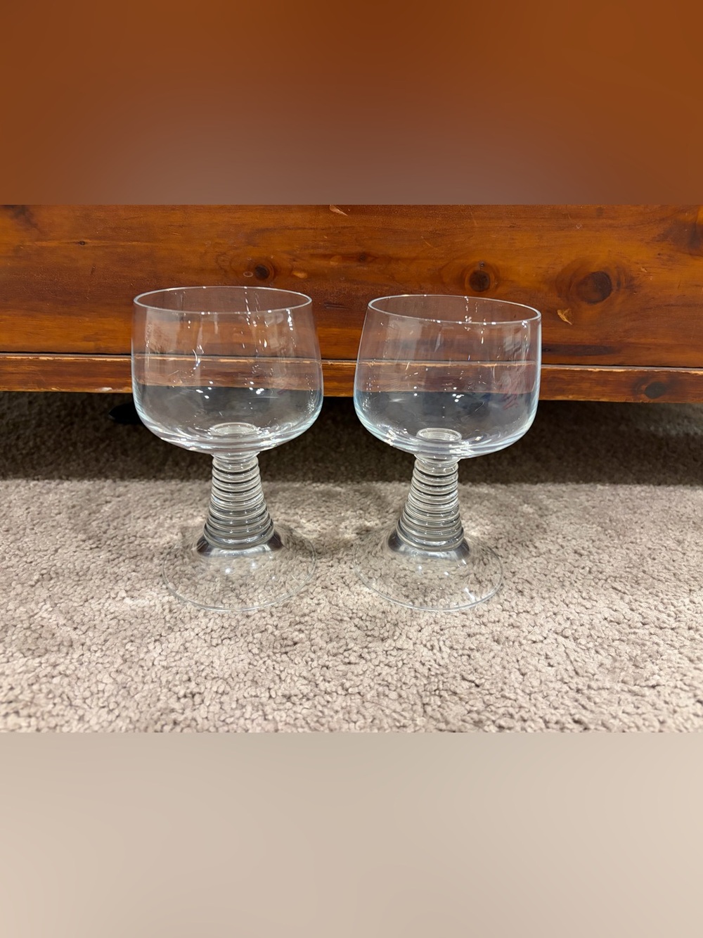 Beehive Stem Goblets